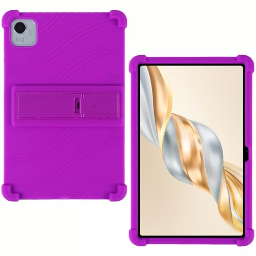 AKNICI Custodia Silicone per HONOR Pad X9 Pro Tablet 11.5 Pollici, Protettiva Cover con Supporto Integrato per HONOR Pad X9 Pro Tablet 11.5 Pollici, Viola
