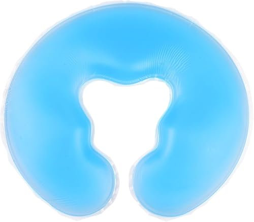Silikon Spa Kissen, Silikon Gesichtskissen, Gelkissen Massageliege Kopf, Gel Gesichtsauflage für Massagetisch Gel Gesichtskissen, Spa-Massagegerät Schönheit Hautpflege