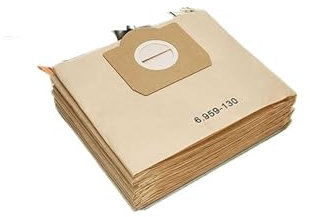 A54Z 30 Pcs Sac D'aspirateur, Compatible For Karcher, 6.959-130.0 Sacs Filtrants For A2201 WD3 Sac En Papier Pièces D'aspirateur Sec Et Humide.