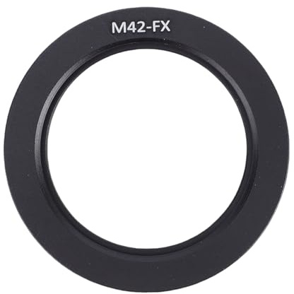 PUSOKEI M42-FX-Objektivadapterring, M42-Objektiv-zu-Fuji-X-Adapter, Kompatibel mit Dem Spiegellosen Fuji X-Mount-Kameragehäuse
