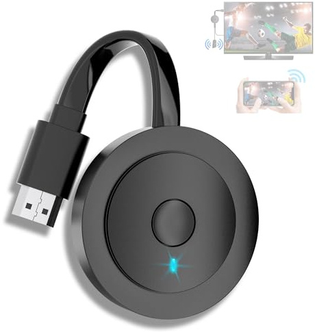 2026 Wireless HDMI Adapter for TV, SOCLLLife Wireless HDMI Dongle, Miracast WiFi Dongle, Airplay HIFI Display Adapter from Android/OS/Windows/Mac OS Laptop/Phone/Tablet, to PC/HDTV Monitor/Projector
