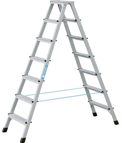 Zarges Eloxierte doppelseitige Stufen 2x7 Sprossen ZAR41267