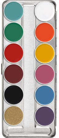 Supracolor Schminkpalette 12 Farben - FP
