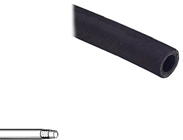 METERWARE - Hydraulikschlauch, 1 SN ein Stahlgeflecht, EN 853, Hochdruckhydrauliksysteme, Druckluft, Wasser, Kraftstoffschlauch (Schlauch Ø innen: 7,9 mm)