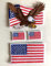 i-Patch - Patches - 0192 - USA - Flagge - Rechts - Sterne-n - Adler - Vereinigte-Staaten - US-Army - Mllitär-isches - Abzeichen - Applikation - Aufbügler - Flicken - Aufnäher - Sticker - Bügelbild