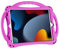 Adocham Kids iPad 10.2 Case with Stand Handle and Strap, Lightweight Shockproof Silicone Cover for iPad 9th/8th/7th Generation, 10.2 inch 2021/2020/2019 (Purple)