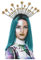 shoperama Haarreif mit Glitzer Sternen Gold und Strahlen Schwarz Tiara Kopfbügel Krone Sonne Mond Göttin