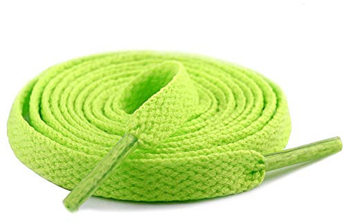 Sechunk Solido Lacci piatti Scarpe Atletiche Stringhe Colori 29 Colori 1 paio per Sneaker, Ganlanlv, 120cm