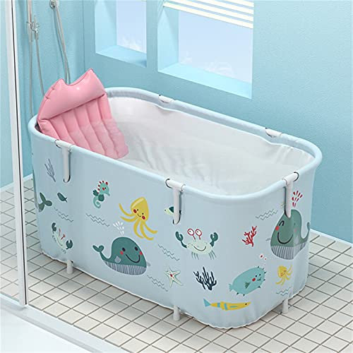 XXXXW Familienbadewannen Große Badewanne Erwachsene Badewanne Barrel Schweißdämpfung Kunststoff Verdicken Tragbare Badewanne Home Sauna Isolierung Faltbad Eimer Bewegliche Faltbare Badewannen