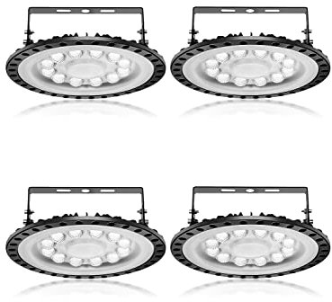 wowspeed 50W LED UFO Industrial Lamp,5000LM Hallenstrahler LED, 6000-6500K Kaltweiß LED Industrielampe,Beam Angle 120° Workshop Lighting,IP67 Wasserdicht Industrie Strahler Werkstattlampe