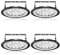 wowspeed 50W LED UFO Industrial Lamp,5000LM Hallenstrahler LED, 6000-6500K Kaltweiß LED Industrielampe,Beam Angle 120° Workshop Lighting,IP67 Wasserdicht Industrie Strahler Werkstattlampe