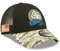 New Era Los Angeles Rams NFL Salute to Service 2022 Black 9Forty Snapback Cap - One-Size