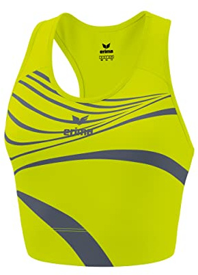 Erima Women's Racing 2.0 Training Bra, Primrose, 34