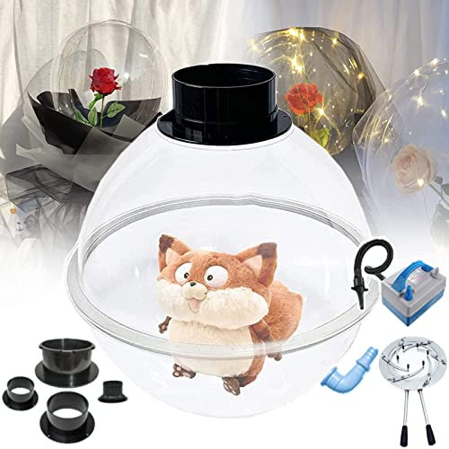 CHEMYO Ballonfüllmaschine, Ballon-Expander-Stuffer mit Ballonpumpe und Ball-Expander, zum Füllen von Dekorationen für Partygeschenkballons,C