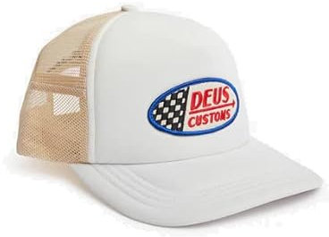Deus Flags Trucker Cap - White