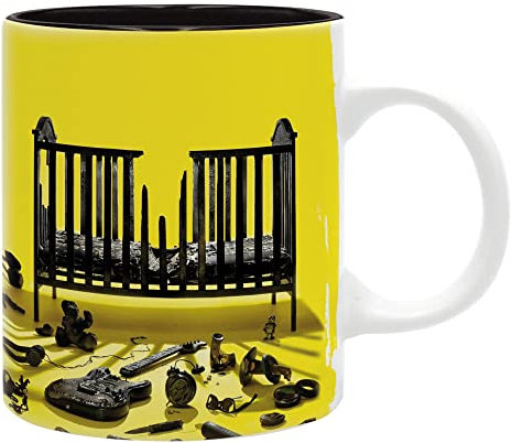 Metallica Tasse 72 Seasons - weiß/gelb/schwarz, bedruckt, aus Keramik, in Geschenkverpackung.