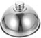 HEMOTON Steaktopfdeckel Kleine Käse-heizdeckel Schmelzglocke Abdeckung Des Speisetellers Burger Dome Lebensmittelabdeckung Aus Metall Burger Cloche Rostfreier Stahl Mikrowelle Kuchendeckel