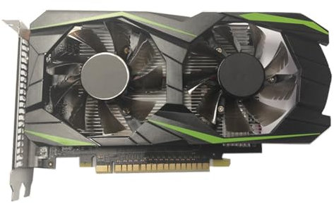ulafbwur Scheda video GTX1050TI Scheda grafica 4GB DDR5 PCI-E 2.0 16X Scheda video da gioco ad alta velocità per desktop Scheda video desktop Scheda grafica da gioco