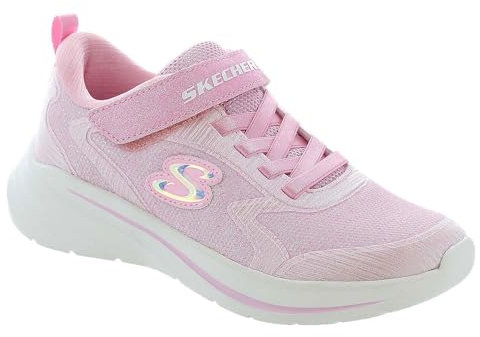 Skechers Wave 92, Scarpe da Ginnastica, Pink, 32 EU