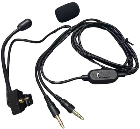 Quality 3.5mm To 2.5mm Headset Cable Boom Microphone Cable For QC35 QC35II Headphone Wires Replacement Noise Reduction Long Lasting And Reliable Cable