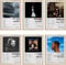 Drake signierte limitierte Poster, Musikalbum-Cover, Poster, Zimmer, ästhetische Leinwand, Wandkunstdrucke, 6 Stück, für Mädchen und Jungen, Teenager, Wohnheim, Raumdekoration, 20,3 x 30,5 cm,