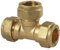 Sac de T à compression égale de 2 à 28 mm (connu sous le nom de tee de 28 mm/raccords de tuyau en cuivre de 28 mm/Té de compression/raccords de tuyau de 28 mm également disponible en 8 mm, 10 mm, 12