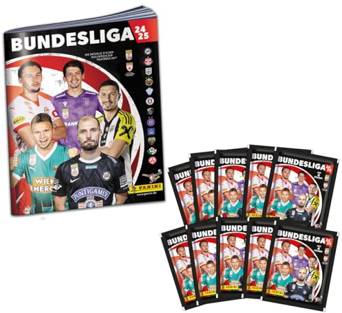 Panini Admiral Bundesliga Österreich 2024/25 Stickerkollektion (Schnupper-Bundle)