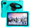 fezawio Tabletas para niños Android 13, tabletas de 10 Pulgadas, 12gb de Ram 128GB ROM (TF 512gb), Control Parental, educación Infantil, WiFi 5G， Doble cámara, EVA， Verde