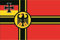 U24 Aufkleber Deutscher Widerstand Kriegsflagge Bundesadler Flagge Fahne 8 x 5 cm Autoaufkleber Sticker Aufkleber