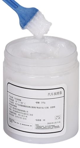 Grasso automobilistico - Lubrificante multiuso per porte scorrevoli in vetro per binari per sedili | Soluzione di lubrificazione per porte scorrevoli in vetro resistenti alle alte temperature
