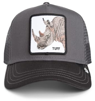 Goorin Bros. Kinder Trucker Cap The Tuff Rhino Mini Oil Void Dunkelgrau, Size:OneSize