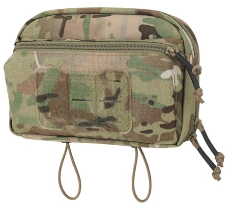 KRYDEX GEAR Tactical GP Pouch MOLLE Admin Pouch Utility Pouch Front Pocket for Vest and Chest Rig