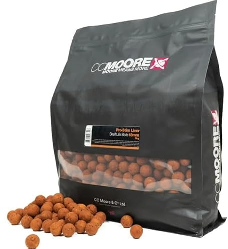 CCMoore Pro-Stim Liver Boilies 5kg 18mm
