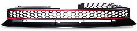 JOM Car Parts & Car Hifi GmbH 1L0853653MOE Kühlergrill, Sportgrill, ohne Emblem mit Waben-Design