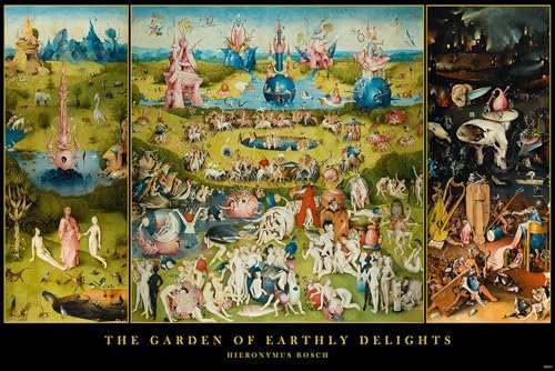 Close Up Hieronymus Bosch Poster Garden of Earthly Delights (91,5cm x 61cm)