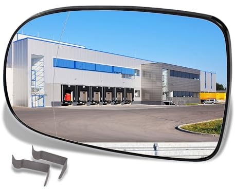 VAN WEZEL Spiegelglas, Außenspiegel 3777831 links, unbeheizt | Kompatibel mit: OPEL CORSA C, TIGRA TwinTop