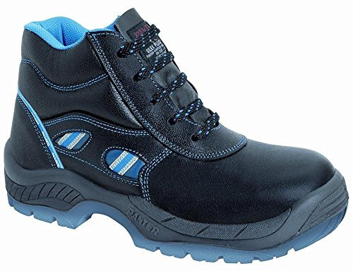 Panter Silex Plus S3, Stivale Di Sicurezza Unisex Adulto, Nero, 43 EU