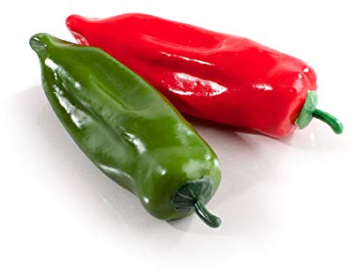 Best Artificial Fruit & Veg (1 Red Chilli & 1 Green Chilli)