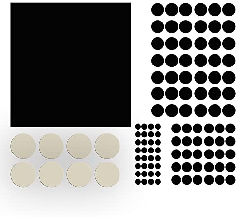 Dekton 125 Piece Furniture Pad Set | Assorted Sizes & Shapes | Self-Adhesive Felt Pads | Ideal for Protecting Floors | Suitable for Laminate, Lino, Chair & Table Legs | Easy Application