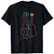 Farbige Gitarren Cooles Musiker Geschenk Fun T Shirt T-Shirt