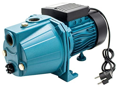 Kreiselpumpe 1100W Hauswasserwerk Jetpumpe Wasserpumpe Gartenpumpe max. 5bar (3600 l/h) AM-1100A
