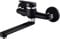 Keyohome Grifo monomando de pared de 360 grados, 15 cm