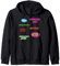 Star Wars Vintage Sticker Logos Zip Hoodie