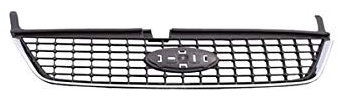DM Autoteile 170811 Kühlergrill Kühlergitter Grill kompatibel für Ford Mondeo IV Turnier BA7 VFL 2007-2010