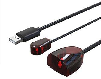10m Set top Box Universal Infrared Repeater Home Hotel USB TV Remote Control Signal Receiver Extension Cable