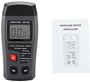 Holzfeuchte-Tester, digitaler LCD-Holzfeuchte-Messgerät Feuchtigkeits-Tester Holzfeuchte-Detektor