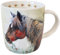 Alex Clark Horse and Flowers Mug