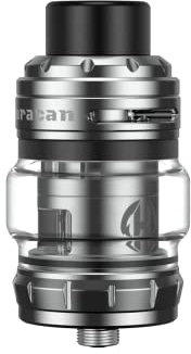 Aspire Huracan Tank, Verdampfer für E-Zigarette, 26 mm, 4 / 6 ml, Farbe silver, ohne Nikotin