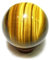 1 boule de sculpture naturelle rare en œil de tigre de 2 cm - Décoration Reiki - Pierres de guérison - Pour la maison - X1R2 Chakra - Artisanat gratuit