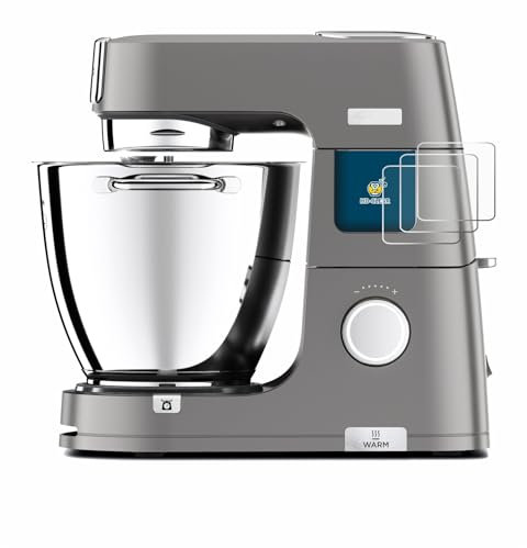 BROTECT (6 Stück Schutzfolie für Kenwood Titanium Chef Patissier XL Displayschutz Folie Made in Germany, Ultra-Klar